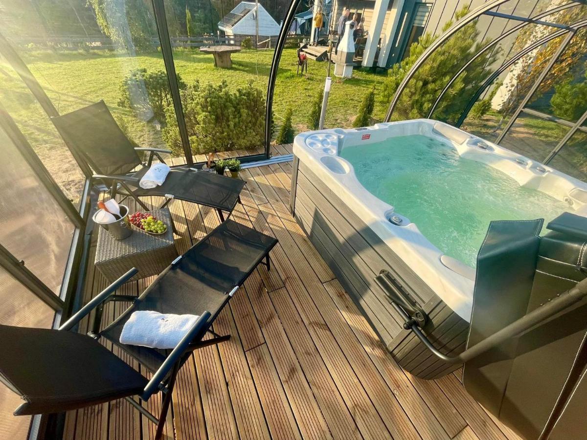 Osada Skoczkowo Komfortowe Z Jacuzzi Nad Jeziorem- Sauna- Balia- Prywatny Staw Wedkarski * Podiazy